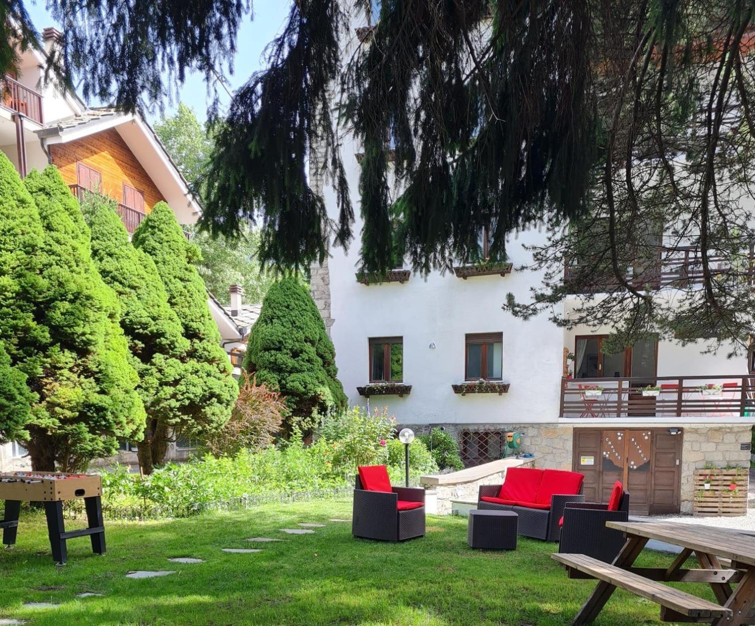 Pensione Bianca Bardonecchia Bagian luar foto